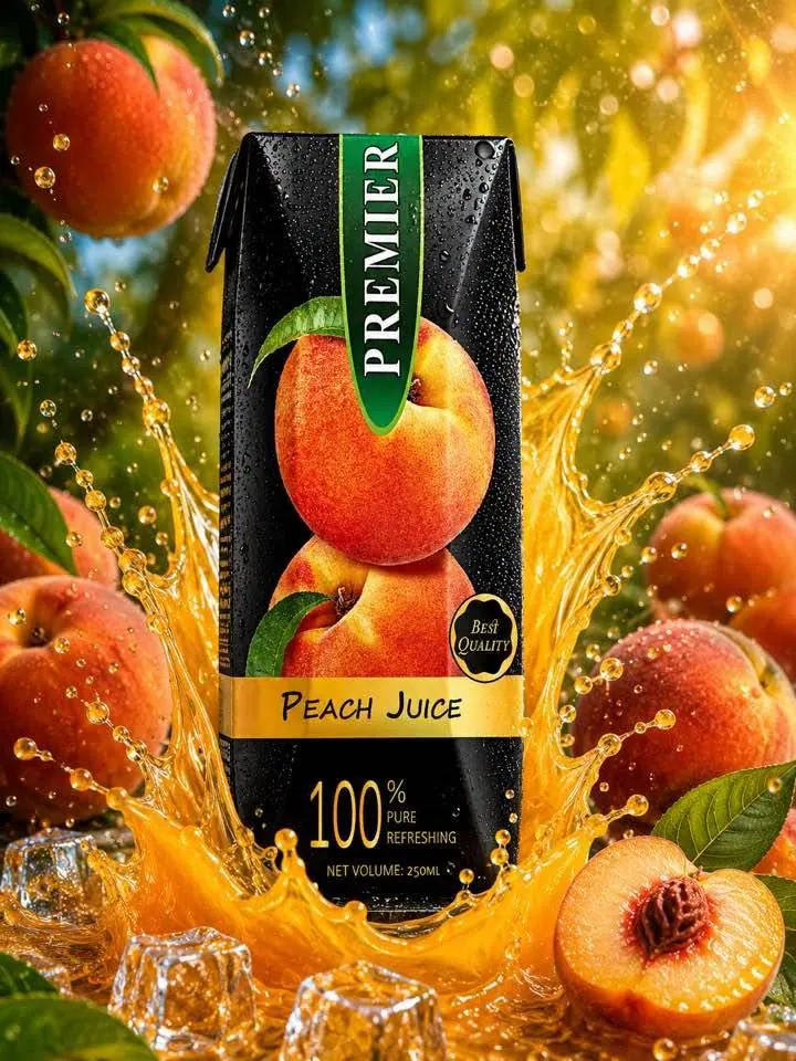 Premier Peach — 100% Juice