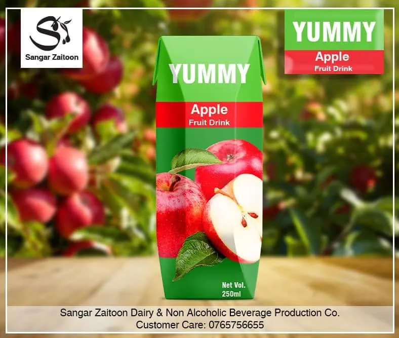 Yummy Fruit Drink Apple — Fruit Drink