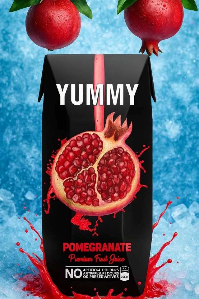 Yummy Pomegranate — Premium Fruit Juice